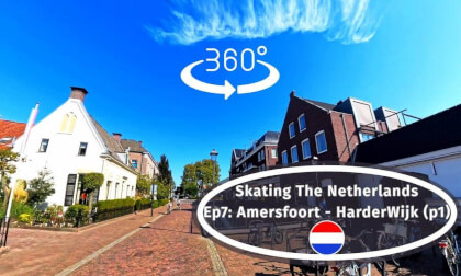 Inline Skating Travel: The Netherlands In #360 VR (Ep7) - Amersfoort To Harderwijk p1