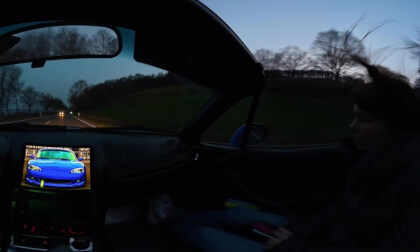 Sunset MX5 Tour with my Wife