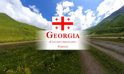 180 VR - Georgia 2025 - part 11 - Caucasus mountains - Ushguli trip