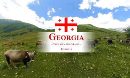 180 VR - Georgia 2025 - part 12 - Shkhara, Ushguli village