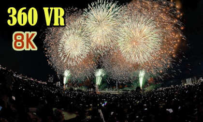 TOKYO Adachi Fireworks for full dome theater screening