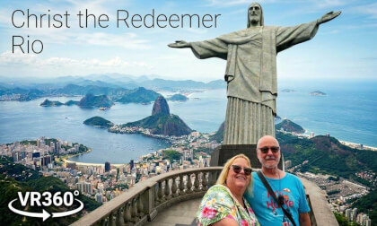 The Most STUNNING Views From Christ the Redeemer, Rio in VR360
