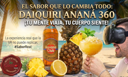 ¿Ron con Ananá? 🍍 Prepara este DAIQUIRI FÁCIL conmigo en 360°