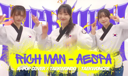 [8K VR] Rich Man - aespa (Cover) | TAEKWONCRE