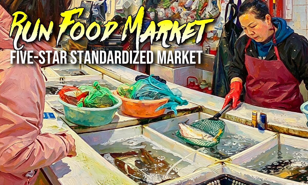 Five-Star Standardized Market - Meitian State-Run Food Market