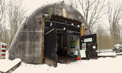 WW2 Railway Bunker in Konewka, Poland 3D VR180