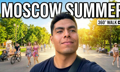 Russia Summer Walk 360° | Gorky Park Moscow