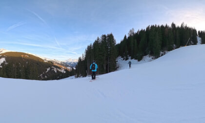 Ski from Top of Eggalm Nord down Rastkogel Bahnen to Rastkogelbahn Gondola Mountopolis Austria Zillertal