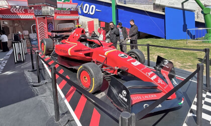 (VR180) Experience Shanghai F1 Carnival, where speed and romance embrace perfectly.