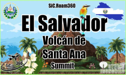 SiCRoam360° | El Salvador | Volcan ilamatepec | Summit