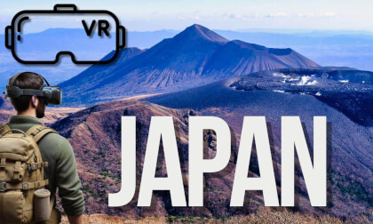 Volcanoes of Japan in 360° VR: Experience the Raw Power of Active Volcanoes