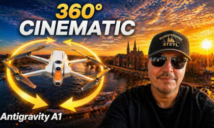360° Cinematic Drone Flight | Antigravity A1