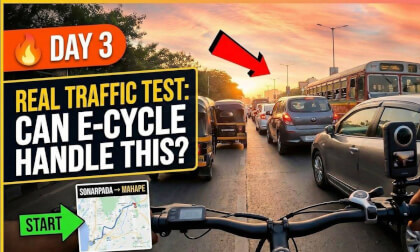 POV Cycling Ride | City/Area | Real Street Experience | Day 3
