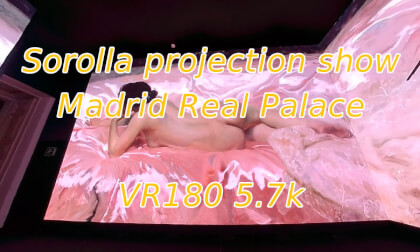 Sorolla Projection Show in Real Palace of Madrid Sorolla Projection Show in Real Palace of Madrid