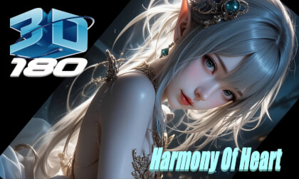 3D VR Ai Girls, Song - Harmony of Heart, Ai Art, 心の調和, スピリチュアル楽曲, Aiビデオ, Ai音楽, #spiritualsong