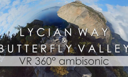 5K VR 360 Lycian Way & Butterfly Valley | Likya Yolu, Kelebekler Vadisi