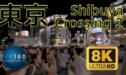 Shibuya Crossing 2 TOKYO -Travel JAPAN- 8K VR180