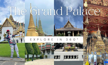 🏯👑360°  The Grand Palace Bangkok 🇹🇭 | Royal Palace, Amazing Art & History | Complete 360° Experience
