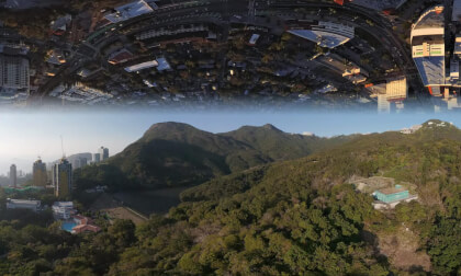 immersive cyberport to middle peak osmo 360 8k