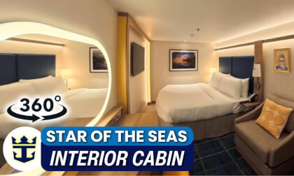 Star of the Seas Interior Stateroom Walkthrough | Cabin 14649 | 360° VR Cruise Room Tour