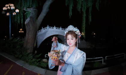 hanfu，park