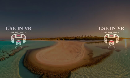 Mediterranean shallow lagoon | Calm • 360° VR