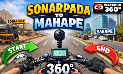 POV Cycling Through Busy Indian Streets | Daily Commute in Mumbai – Day 5