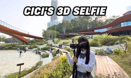 Cici's 3D Selfie | Relaxing Stroll