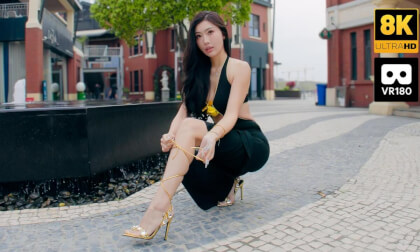 Supermodel Yezi, Outdoor shot ep01