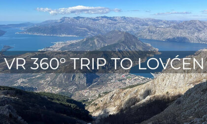 VR 360 Trip to the top of Mount Lovćen, Montenegro | Virtual travel