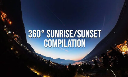 360 Sunrise/Sunset Timelapses Compilation | Amazing Nature Views for VR