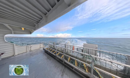 Irlanda – ISOLE ARAN INIS MOR - Irlanda - Spherical Video - TRAGHETTO ANDATA   2025 11 23 - realizzato da Prof. Ing. Cesare Majone - INSTA360 X5