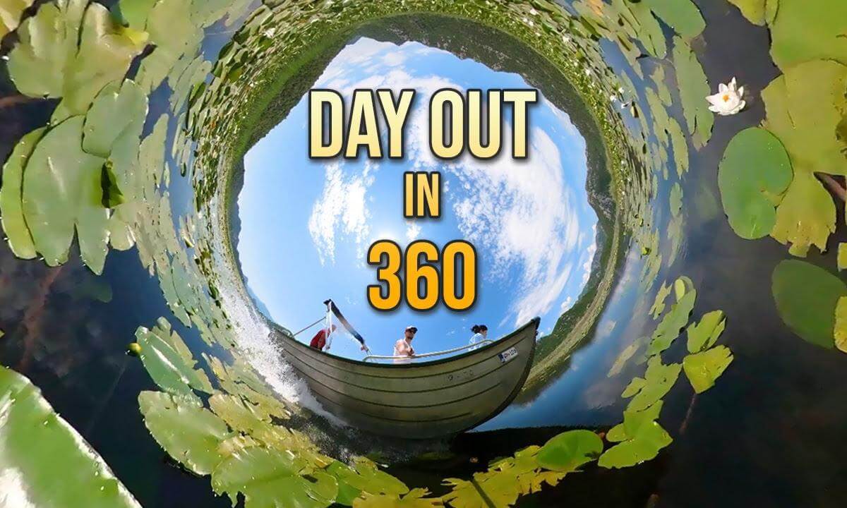 VR 360 Boating on Lake Skadar & exploring Montenegrin countryside | Insta360 One X2