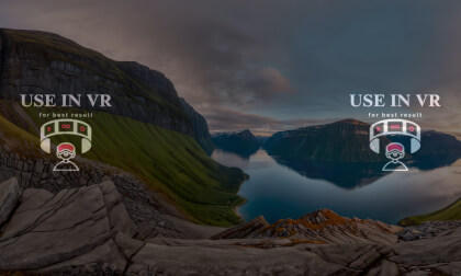 Silent fjord | Deep serenity • 360° VR