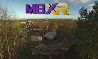 Abandoned Heritage Park Nagawki, Poland, Urbex, Drone, 3D VR180 8K