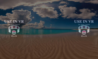 Sandbar islet | Lightness • 360° VR