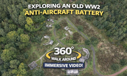 Old Anti-Aircraft Battery - Blantyre | 8K 360° Walk Around Experience
