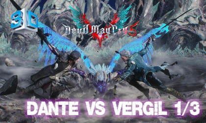 Devil May Cry 5 - Dante VS Vergil Epic Fight [1/3]