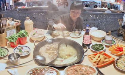 Vintage market hotpot, incredibly tasty.