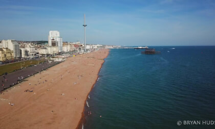 Brighton England Waterfront |  3D Spatial Conversion