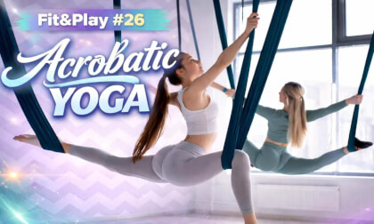 Fit&Play #26 🧘‍♀️ Acrobatic Yoga Flow | Balance, Flexibility & Elegant Strength Training