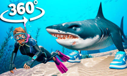 360 VR Shark Tralalero