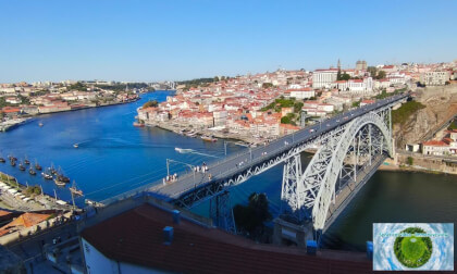 Portogallo - Vitruvio-LOG Erasmus+Lisboa 05-15 ottobre 2025 - Porto 02 Passeggiata 01 - realizzato da Prof. Ing. Cesare Majone - Spherical Video INSTA360 X5