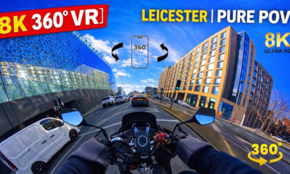 LEICESTER CITY RIDE 8K VR 360° | Immersive Motorcycle POV | Insta360 X4 Experience | Feel The Speed!