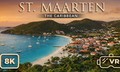 Caribbean Paradise in 8K 3D: St. Maarten / St. Martin VR 180 Tour