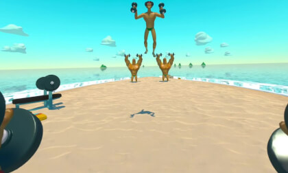 Beach Body Bros PCVR Spatial capture | Pico 4 Ultra
