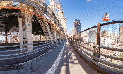 Ride towards Manhattan | GoPro Max 2 VR180 Mod Action Sample Footage