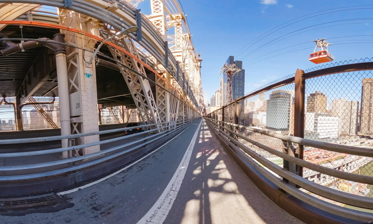 Ride towards Manhattan | GoPro Max 2 VR180 Mod Action Sample Footage