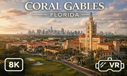 Miami’s Hidden Gem | Coral Gables 180° VR Experience [8K]