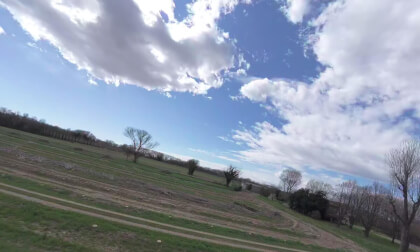 FPV drone test Qoocam 3 Ultra stabilized